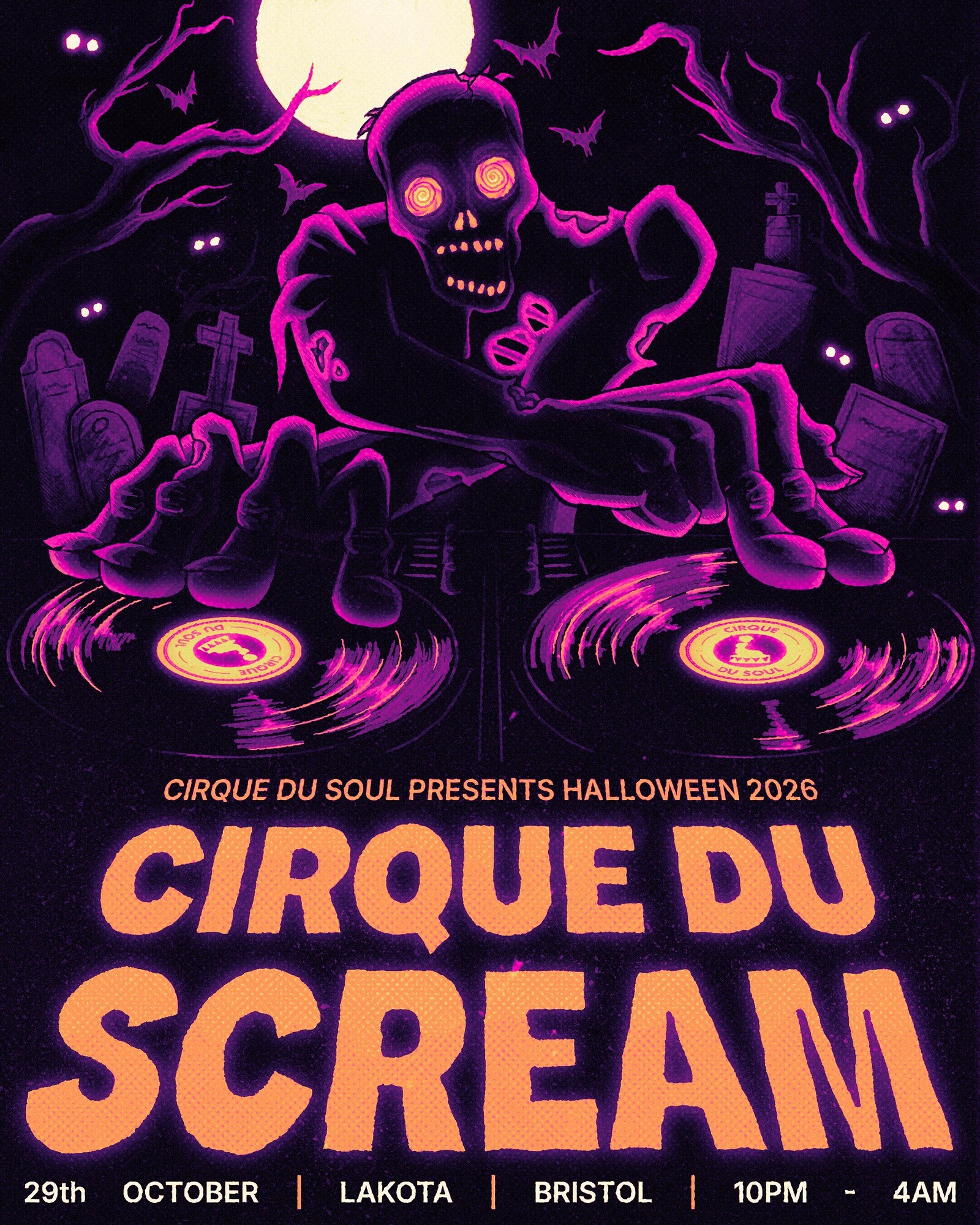 Cirque du Scream, Lakota, Stokes Croft — Bristol club night
