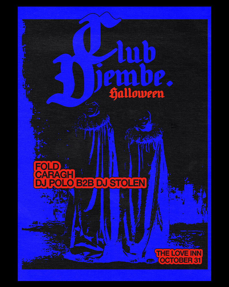 Club Djembe Halloween: Fold, Caragh, DJ Polo b2b DJ Stolen, The Love Inn, Stokes Croft — Bristol club night