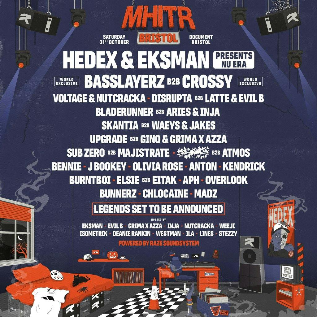 MHITR Halloween, Document — Bristol club night