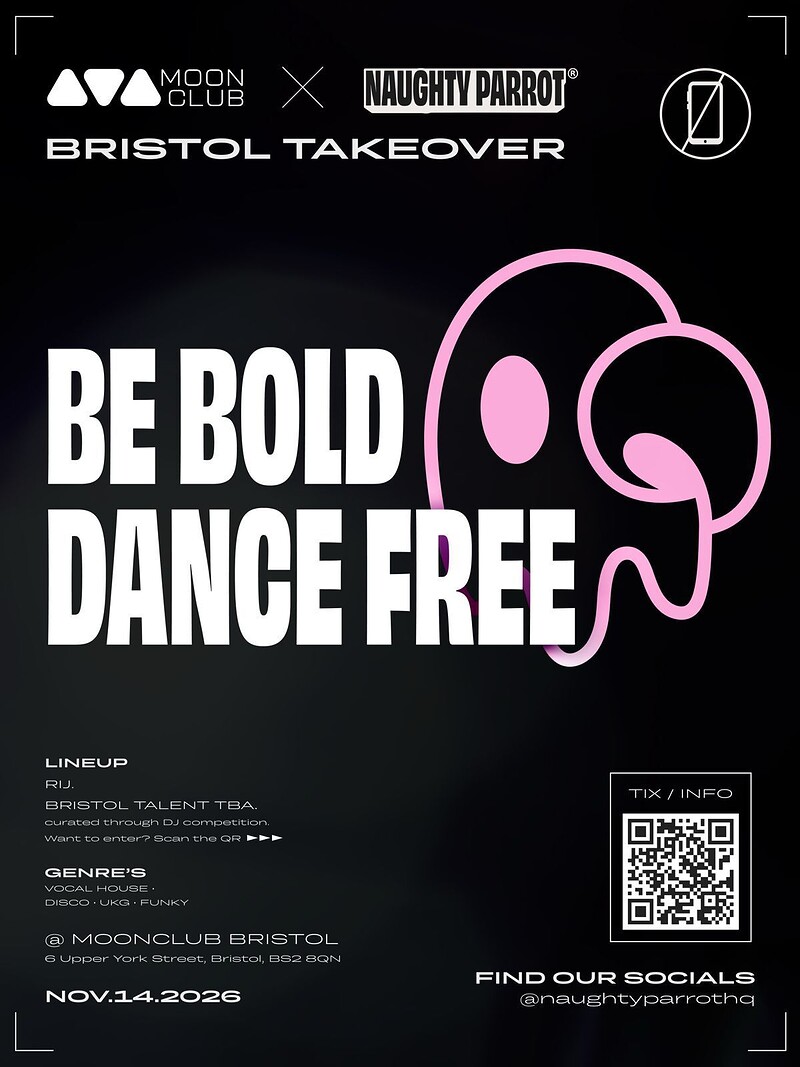 Naughty Parrot — Bristol club night promoter