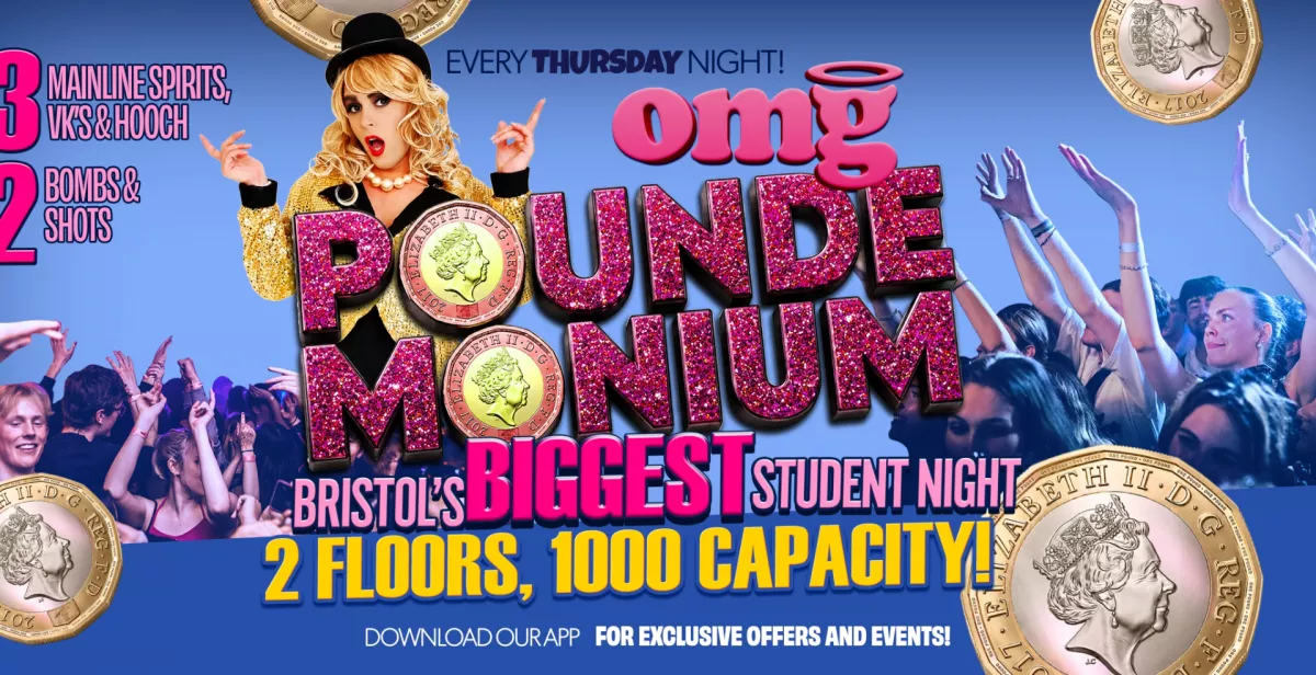 OMG Club, City centre — Bristol nightclub