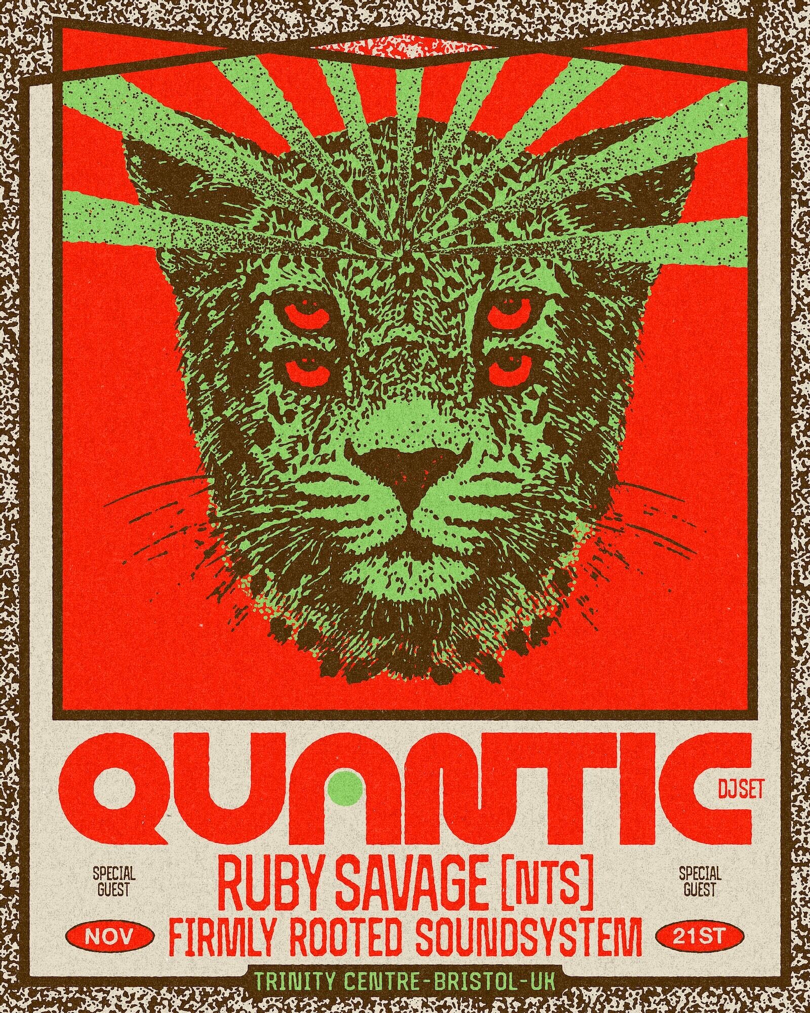 Quantic meets Firmly Rooted Soundsystem, The Trinity Centre, Lawrence Hill — Bristol club night